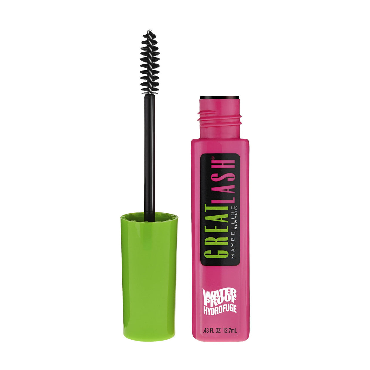 Maybelline Great Lash Waterproof Mascara, Very Black - 1 Ea